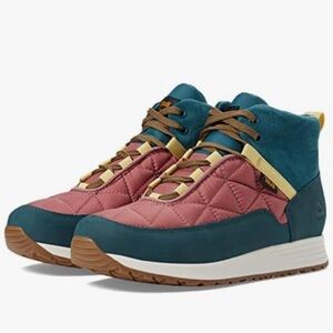 Teva Women's Reember Commute Waterproof Booties - Burlwood/Olive - Size 8.5